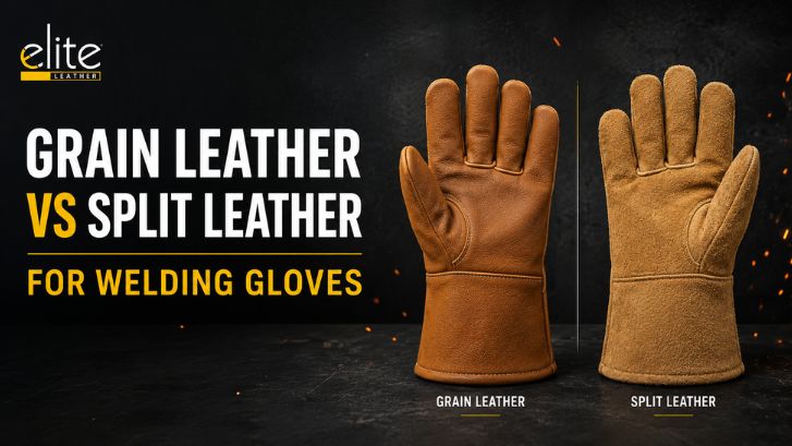 Grain Leather vs Split Leather for Welding Gloves